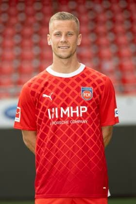 Adrian Beck (FC Heidenheim, 21), GER, FC Heidenheim 1846, Fussball, 1. Bundesliga, Portraettermin, Spielzeit 2023 2024, 23.07.2023, DFB DFL regulations prohibit any use of photographs as image sequences and or quasi-video., GER, FC Heidenheim 1846, Fussball, 1. Bundesliga, Portraettermin, Spielzeit 2023 2024, 23.07.2023 Heidenheim Copyright: xEibner-Pressefoto SaschaxWaltherx EP_EER