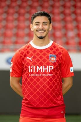 Kevin Sessa (FC Heidenheim, 16), GER, FC Heidenheim 1846, Fussball, 1. Bundesliga, Portraettermin, Spielzeit 2023 2024, 23.07.2023, DFB DFL regulations prohibit any use of photographs as image sequences and or quasi-video., GER, FC Heidenheim 1846, Fussball, 1. Bundesliga, Portraettermin, Spielzeit 2023 2024, 23.07.2023 Heidenheim Copyright: xEibner-Pressefoto SaschaxWaltherx EP_EER
