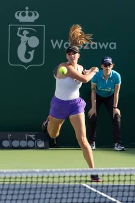 24.07.2023, Warszawa, tenis, BNP Paribas Warsaw Open, N z Martyna Kubka, fot. Tomasz Jastrzebowski Foto Olimpik 24.07.2023, Warszawa, tennis, BNP Paribas Warsaw Open, In the picture: Martyna Kubka, fot. Tomasz Jastrzebowski Foto Olimpik NEWSPIX.PL --- Newspix.pl 20230724TOMJ2481