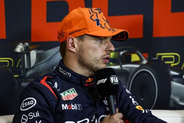 VERSTAPPEN Max (ned), Red Bull Racing RB19, portrait, press conference, PK, Pressekonferenz during the 2023 Formula 1 MSC Cruises Belgian Grand Prix, 12th round of the 2023 Formula One World Championship, WM, Weltmeisterschaft from July 28 to 30, 2023 on the Circuit de Spa-Francorchamps, in Stavelot, Belgium - F1 - BELGIAN GRAND PRIX 2023 DPPI Panoramic _PV_0879