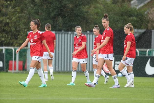 die Spielerinnen vom 1. FC Nuernberg, GER, Eintracht Frankfurt vs. 1. FC Nuernberg, 1. Frauen Bundesliga, Testspiel, Spielzeit 2023 24, 06.08.2023, GER, Eintracht Frankfurt vs. 1. FC Nuernberg, 1. Frauen Bundesliga, Testspiel, Spielzeit 2023 24, Frankfurt Copyright: xEibner-Pressefoto UlrichxScherbaumx EP_USM