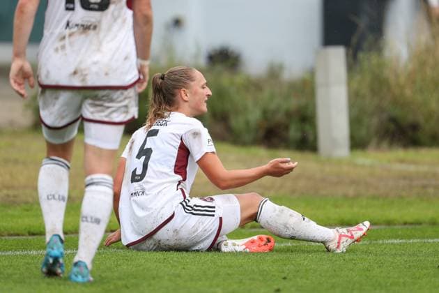 Alina Malbeck (1. FC Nuernberg, 5), GER, Eintracht Frankfurt vs. 1. FC Nuernberg, 1. Frauen Bundesliga, Testspiel, Spielzeit 2023 24, 06.08.2023, GER, Eintracht Frankfurt vs. 1. FC Nuernberg, 1. Frauen Bundesliga, Testspiel, Spielzeit 2023 24, Frankfurt Copyright: xEibner-Pressefoto UlrichxScherbaumx EP_USM