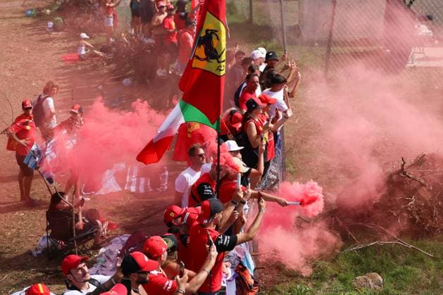 Tifosi, Fans, Rennen, Grosser Preis von Italien, Motorsport, Formel 1, Saison 2023, 03.09.2023 ITA, Formel 1, Autodromo Nazionale Monza, 03.09.2023 Monza Copyright: xEibner-Pressefoto Grafx EP_AGF
