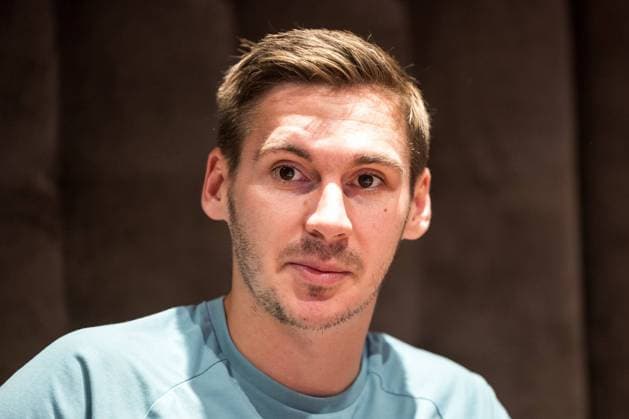 10.09.2023, Windischgarsten, AUT, UEFA EM Qualifikation, ÖFB Team, Pressekonferenz, im Bild Maximilian Wöber Maximilian Wöber during a press conference, PK, Pressekonferenz prior to the UEFA European Championship, EM, Europameisterschaft qualification, group F match between Austria and Sweden. in Windischgarsten, Austria on 2023 09 10. Expa Windischgarsten