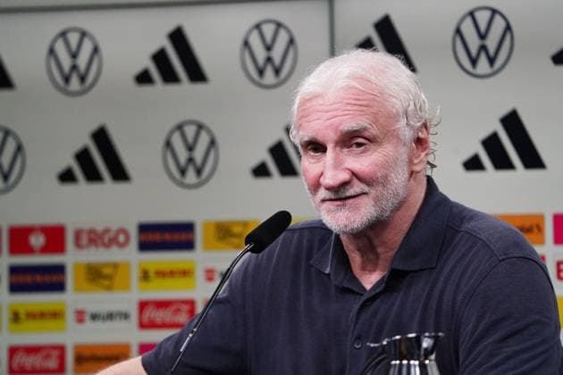 Nationalmannschaft, Fussball, Herren, Freundschaftsspiel, Länderspiel, Deutschland-Frankreich , 12.09.2023 , Signaliduna Park Dortmund Rudi Völler, Deutschland, Aktion, Einzelbild