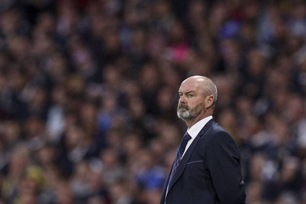 Mandatory Credit: Photo by Paul Currie Shutterstock (14094531ep) Scotland Coach Steve Clarke Scotland v England, International Friendly, Länderspiel, Nationalmannschaft Football, Hampden Park, Glasgow, UK - 12 Sep 2023 EDITORIAL USE ONLY No use with unauthorised audio, video, data, fixture lists, club league logos or live services. Online in-match use limited to 120 images, no video emulation. No use in betting, games or single club league player publications. Scotland v England, International Friendly, Football, Hampden Park, Glasgow, UK - 12 Sep 2023 EDITORIAL USE ONLY No use with unauthorised audio, video, data, fixture lists, club league logos or live services. Online in-match use limited to 120 images, no video emulation. No use in betting, games or single club league player publications. Copyright: xPaulxCurrie Shutterstockx 14094531ep