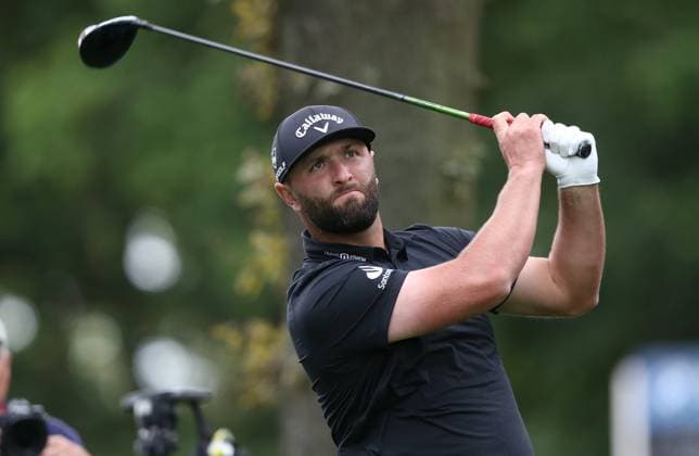 BMW PGA, Golf Herren Championship, Pro Am, DP World Tour, European Tour, Wentworth Golf Club, Surrey, UK. - 13th September 2023. Jon Rahm of Spain and Team Europe. - BMW PGA Championship, Pro Am, DP World Tour, European Tour, Wentworth Golf Club, Surrey, UK. - 13th September 2023. Surrey Wentworth Golf Course United Kingdom Copyright: xDanxWeirx CP_BMW_PGA_Championship_ProAm_19