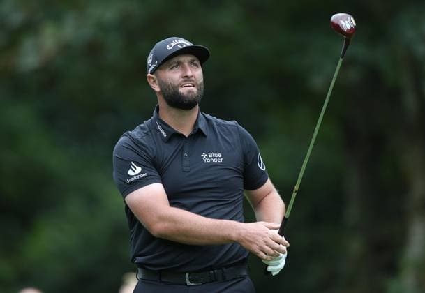 BMW PGA, Golf Herren Championship, Pro Am, DP World Tour, European Tour, Wentworth Golf Club, Surrey, UK. - 13th September 2023. Jon Rahm of Spain and Team Europe. - BMW PGA Championship, Pro Am, DP World Tour, European Tour, Wentworth Golf Club, Surrey, UK. - 13th September 2023. Surrey Wentworth Golf Course United Kingdom Copyright: xDanxWeirx CP_BMW_PGA_Championship_ProAm_28