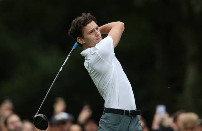 BMW PGA, Golf Herren Championship, Pro Am, DP World Tour, European Tour, Wentworth Golf Club, Surrey, UK. - 13th September 2023. Actor Tom Holland. - BMW PGA Championship, Pro Am, DP World Tour, European Tour, Wentworth Golf Club, Surrey, UK. - 13th September 2023. Surrey Wentworth Golf Course United Kingdom Copyright: xDanxWeirx CP_BMW_PGA_Championship_ProAm_32