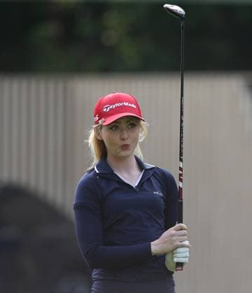 BMW PGA, Golf Herren Championship, Pro Am, DP World Tour, European Tour, Wentworth Golf Club, Surrey, UK. - 13th September 2023. Actress, Kathryn Newton. - BMW PGA Championship, Pro Am, DP World Tour, European Tour, Wentworth Golf Club, Surrey, UK. - 13th September 2023. Surrey Wentworth Golf Course United Kingdom Copyright: xDanxWeirx CP_BMW_PGA_Championship_ProAm_79