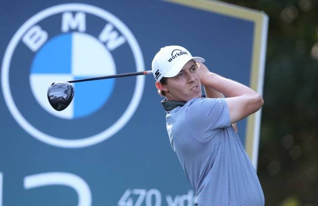BMW PGA, Golf Herren Championship, Round 1, DP World Tour, European Tour, Wentworth Golf Club, Surrey, UK. - 14th September 2023. Matt Fitzpatrick of England and Team Europe. - BMW PGA Championship, Round 1, DP World Tour, European Tour, Wentworth Golf Club, Surrey, UK. - 14th September 2023. Surrey Wentworth Golf Course United Kingdom Copyright: xDanxWeirx CP_BMW_PGA_Championship_Round_1_49