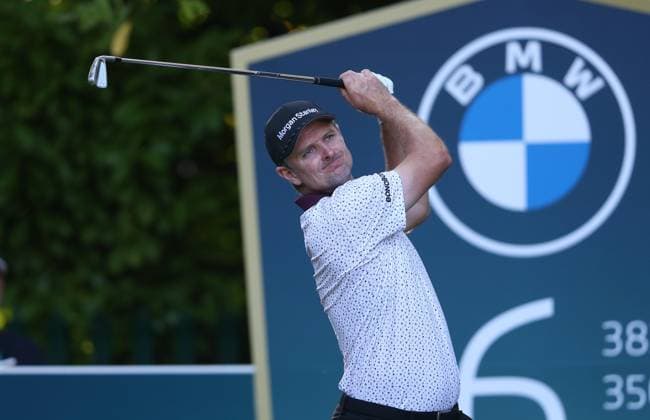 BMW PGA, Golf Herren Championship, Round 1, DP World Tour, European Tour, Wentworth Golf Club, Surrey, UK. - 14th September 2023. Justin Rose of England and Team Europe. - BMW PGA Championship, Round 1, DP World Tour, European Tour, Wentworth Golf Club, Surrey, UK. - 14th September 2023. Surrey Wentworth Golf Course United Kingdom Copyright: xDanxWeirx CP_BMW_PGA_Championship_Round_1_57