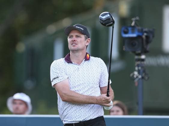 BMW PGA, Golf Herren Championship, Round 1, DP World Tour, European Tour, Wentworth Golf Club, Surrey, UK. - 14th September 2023. Justin Rose of England and Team Europe. - BMW PGA Championship, Round 1, DP World Tour, European Tour, Wentworth Golf Club, Surrey, UK. - 14th September 2023. Surrey Wentworth Golf Course United Kingdom Copyright: xDanxWeirx CP_BMW_PGA_Championship_Round_1_71