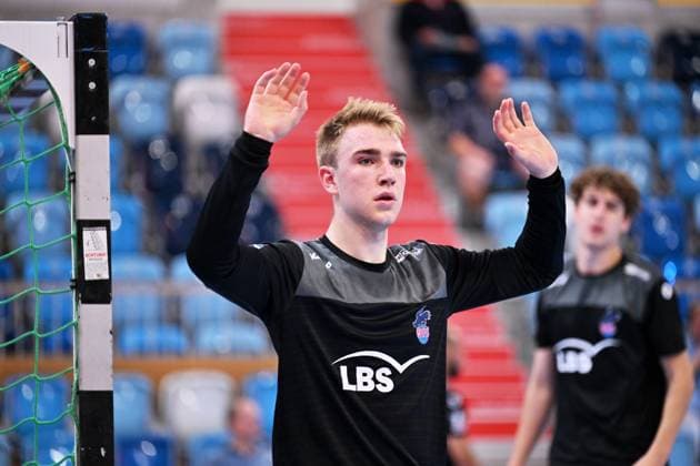 Lasse Ludwig (1.VFL Potsdam 01) GER, 1.VFL Potsdam vs. TuSEM Essen, Handball, 2. Bundesliga Herren, 3. Spieltag, Saison 2023 24, 15.09.2023 GER, 1.VFL Potsdam vs. TuSEM Essen, Handball, 2. Bundesliga Herren, 3. Spieltag, Saison 2023 24, 15.09.2023 Potsdam Copyright: xEibner-Pressefotox xClaudiusxRaux EP_CRH