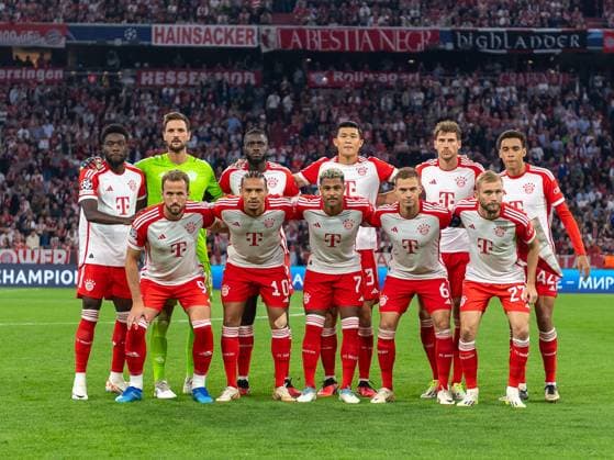 Startelf Muenchen, FCB, GER, FC Bayern Muenchen (FCB) vs. Manchester United, ManU (MUN), Fussball, Champions League, Gruppenphase, Spielzeit 2023 2024, 20.09.2023, DFB DFL regulations prohibit any use of photographs as image sequences and or quasi-video., GER, FC Bayern Muenchen (FCB) vs. Manchester United (MUN), Fussball, Champions League, Gruppenphase, Spielzeit 2023 2024, 20.09.2023 Muenchen Copyright: xEibner-Pressefoto SaschaxWaltherx EP_EER