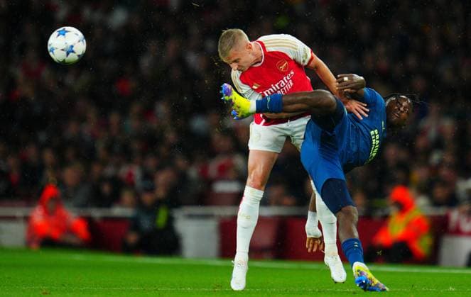 EDITORIAL USE ONLY No use with unauthorised audio, video, data, fixture lists, club league logos or live services. Online in-match use limited to 120 images, no video emulation. No use in betting, games or single club league player publications. Arsenal v PSV Eindhoven, UEFA Champions League, Group B, Football, Emirates Stadium, London, UK - 20 Sep 2023 EDITORIAL USE ONLY No use with unauthorised audio, video, data, fixture lists, club league logos or live services. Online in-match use limited to 120 images, no video emulation. No use in betting, games or single club league player publications. Copyright: xJavierxGarcia Shutterstockx 14106762cn