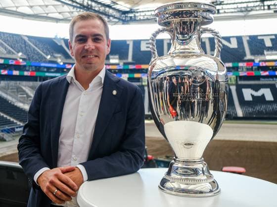 Philipp Lahm (Turnierdirektor, UEFA EURO, EM, Europameisterschaft,Fussball 2024), GER, Pressekonferenz, UEFA Working Visits EURO 2024, Frankfurt am Main, 16.10.2023, GER, Pressekonferenz, UEFA Working Visits EURO 2024, Frankfurt am Main, 16.10.2023. Frankfurt am Main Copyright: xEibner-Pressefoto FlorianxWieganx EP_FWD