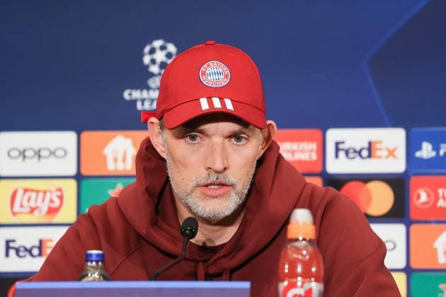 Thomas Tuchel, Trainer Fc Bayern Muenchen, Pressekonferenz Galatasaray Istanbul vs. Bayern Muenchen, Champions-League, Gruppenphase, Saison 2023-24, 23.10.2023, Pressekonferenz Galatasaray Istanbul vs. Bayern Muenchen, Champions-League, Gruppenphase, Saison 2023-24, 23.10.2023, Istanbul Copyright: xEibner-Pressefoto JoergxNiebergax EP_EER
