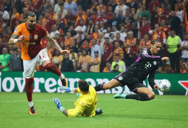 Leroy Sane (Muenchen 10), Galatasaray Istanbul vs. Bayern Muenchen, Champions-League, Gruppenphase, 3. Spieltag, Saison 2023-24, 24.10.2023, Galatasaray Istanbul vs. FC Bayern Muenchen, Fussball, Champions-League, Gruppenphase, Saison 2023-24, 3. Spieltag, 24.10.2023, Copyright: xEibner-Pressefoto JoergxNiebergax EP_EER