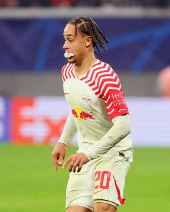 RB Leipzig - Roter Stern Belgrad Champions League Leipzig, 25.10.2023, Red Bull Arena, Fussball , UEFA Champions League, Gruppe G , 3. Spieltag, RB Leipzig vs. Roter Stern Belgrad , Im Bild: Xavi Simons (20, RB Leipzig). , Foto nur zur redaktionellen Nutzung bestimmt! . , UEFA regulations prohibit any use of photographs as image sequences and or quasi-video ,