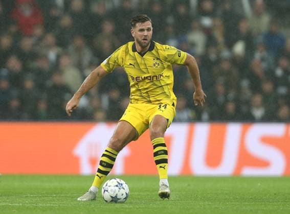 . - Newcastle United v Borussia Dortmund, UEFA Champions League, Group F, St James™s Park Stadium, Newcastle, UK. - 25th October 2023. Niclas Fullkrug of Borussia Dortmund. - Newcastle United v Borussia Dortmund, UEFA Champions League, Group F, St James™s Park Stadium, Newcastle, UK. - 25th October 2023. Newcastle St James™s Park Stadium UK Copyright: xDanxWeirx CP_Newcastle_United_Dortmund_96