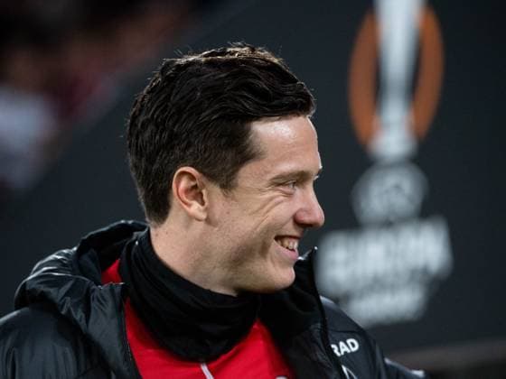 Michael Gregoritsch (SC Freiburg, 38), GER, SC Freiburg vs FK TSC Backa Topola, Fussball UEFA Europa League, Gruppe A, 4. Spieltag, Saison 2023 2024, 09.11.2023 GER, SC Freiburg vs FK TSC Backa Topola, Fussball UEFA Europa League, Gruppe A, 4. Spieltag, Saison 2023 2024, 09.11.2023 Freiburg Copyright: xEibner-Pressefoto Memmlerx EP_MMR