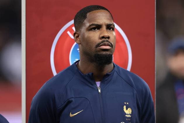 Nice, France, 18th November 2023. Mike Maignan of France looks on during the line up prior to the UEFA European Championship, EM, Europameisterschaft Qualifying match at Allianz Riviera Stadium, Nice. Picture credit should read: Jonathan Moscrop Sportimage EDITORIAL USE ONLY. No use with unauthorised audio, video, data, fixture lists, club league logos or live services. Online in-match use limited to 120 images, no video emulation. No use in betting, games or single club league player publications. SPI-2730-0143