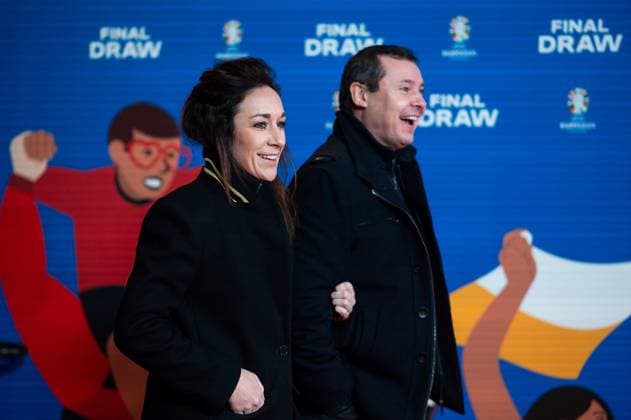 Nadine Kessler (Deutschland, UEFA Managing Director of Women™s Football), Ankunft am roten Teppich, GER, UEFA EURO, EM, Europameisterschaft,Fussball 2024 Final Draw, Auslosung Elbphilharmonie Hamburg, 02.12.2023 GER, UEFA Euro 2024 Final Draw, Auslosung Elbphilharmonie Hamburg, 02.12.2023 Hamburg Copyright: xEibner-Pressefoto Memmlerx EP_MMR