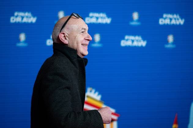 Bernd Neuendorf (DFB Präsident), Ankunft am roten Teppich, GER, UEFA EURO, EM, Europameisterschaft,Fussball 2024 Final Draw, Auslosung Elbphilharmonie Hamburg, 02.12.2023 GER, UEFA Euro 2024 Final Draw, Auslosung Elbphilharmonie Hamburg, 02.12.2023 Hamburg Copyright: xEibner-Pressefoto Memmlerx EP_MMR