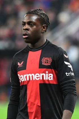 Ken Izekor ( Bayer 04 Leverkusen ). GER, Bayer 04 Leverkusen vs Molde FK, Fussball, Europa League, Gruppenphase, 6. Spieltag, Spielzeit 2023 2024, 14.12.2023 DFL REGULATIONS PROHIBIT ANY USE OF PHOTOGRAPHS AS IMAGE SEQUENCES AND OR QUASI-VIDEO GER, Bayer 04 Leverkusen vs Molde FK, Fussball, Europa League, Gruppenphase, 6. Spieltag, Spielzeit 2023 2024, 14.12.2023 Leverkusen Copyright: xEibner-Pressefoto ThomasxThienelx EP_TTL