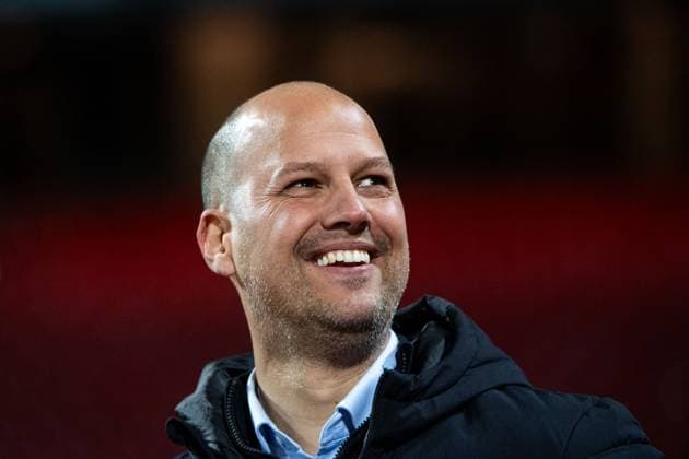 Robert de Pauw (Bayer 04 Leverkusen, Trainer), GER, FC Nuernberg vs Bayer 04 Leverkusen, Fussball Google Pixel Frauen Bundesliga, 13. Spieltag, Saison 2023 2024, 12.02.2024 DFB regulations prohibit any use of photographs as image sequences and or quasi-video GER, FC Nuernberg vs Bayer 04 Leverkusen, Fussball Google Pixel Frauen Bundesliga, 13. Spieltag, Saison 2023 2024, 12.02.2024 Nuernberg Copyright: xEibner-Pressefoto Memmlerx EP_MMR