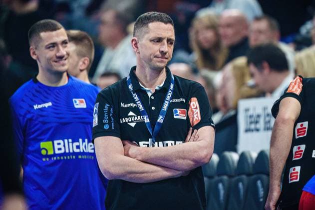 Jens Buerkle (HBW Balingen-Weilstetten, Trainer) GER, THW Kiel vs. HBW Balingen-Weilstetten, Handball, Bundesliga, Spieltag 24, Saison 2023 2024, 02.03.2024 GER, THW Kiel vs. HBW Balingen-Weilstetten, Handball, Bundesliga, Spieltag 24, Saison 2023 2024, 02.03.2024 Kiel Copyright: xEibner-Pressefoto MarcelxvonxFehrnx EP_MFN