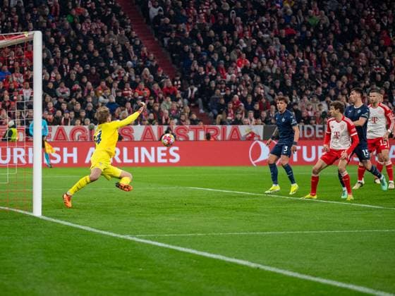 Ivan Provedel (Lazio Rome, 94), GER, FC Bayern Muenchen (FCB) vs. Lazio Rome (SSL), Fussball, UEFA Champions League, Achtelfinal Rueckspiel, Saison 2023 2024, 05.03.2024, DFB DFL regulations prohibit any use of photographs as image sequences and or quasi-video., GER, FC Bayern Muenchen (FCB) vs. Lazio Rome (SSL), Fussball, UEFA Champions League, Achtelfinal Rueckspiel, Saison 2023 2024, 05.03.2024 Muenchen Copyright: xEibner-Pressefoto SaschaxWaltherx EP_EER