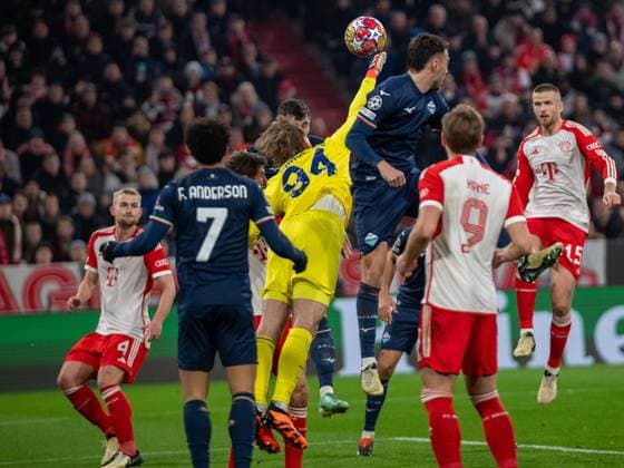 Ivan Provedel (Lazio Rome, 94), GER, FC Bayern Muenchen (FCB) vs. Lazio Rome (SSL), Fussball, UEFA Champions League, Achtelfinal Rueckspiel, Saison 2023 2024, 05.03.2024, DFB DFL regulations prohibit any use of photographs as image sequences and or quasi-video., GER, FC Bayern Muenchen (FCB) vs. Lazio Rome (SSL), Fussball, UEFA Champions League, Achtelfinal Rueckspiel, Saison 2023 2024, 05.03.2024 Muenchen Copyright: xEibner-Pressefoto SaschaxWaltherx EP_EER