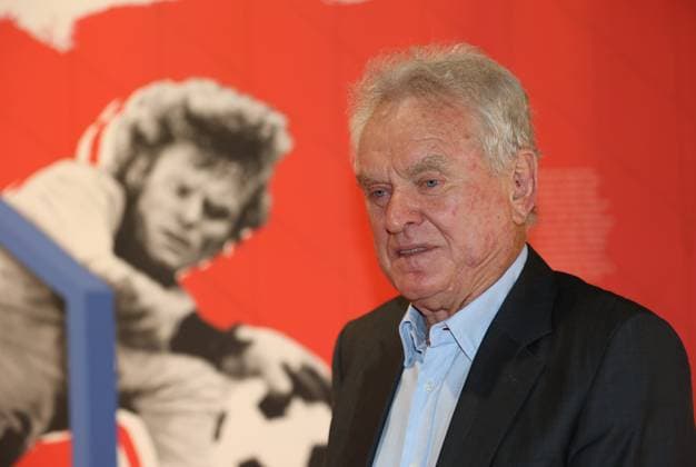 München, Deutschland 19. März 2024: Fussball, Herren, Bundesliga, Saison 2023 2024, FC Bayern München, Eröffnung Sonderausstellung Sepp Maier zum 80. Geburtstag, FC Bayern Museum, Allianz Arena Sepp Maier, Kopf, Oberkörper, Portrait