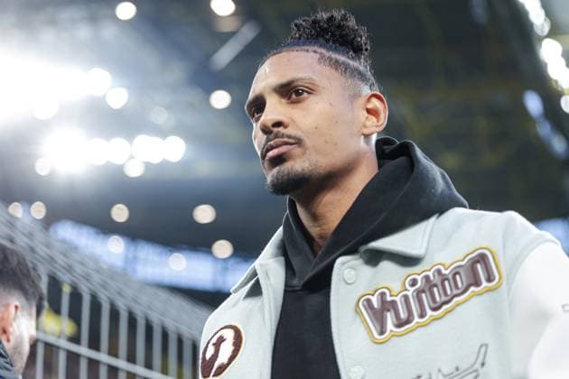 16.04.2024, Fussball, Saison 2023 2024, UEFA Champions League, UCL, Viertelfinale, Runde 2, Rueckspiel, Borussia Dortmund - Atletico Madrid, Sebastien Haller (Borussia Dortmund) kommt privat zum Spiel, Dortmund Signal Iduna Park NRW Deutschland xRHR-FOTO DEx Copyright: DennisxEwert RHR-FOTOx RHR-FOTO DE