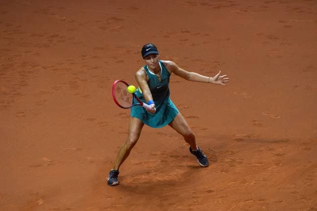 Tatjana Maria (Deutschland) im Bild, Tatjana Maria (Deutschland) vs Elise Mertens (Belgien), Damen Einzel, Runde 1, GER, Porsche Tennis Grand Prix Stuttgart, WTA, Tennis Damen 500, 16.04.2024 GER, Porsche Tennis Grand Prix, WTA 500, 16.04.2024 Stuttgart Copyright: xEibner-Pressefoto Memmlerx EP_MMR
