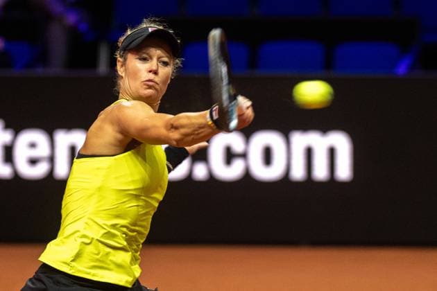 Laura Siegemund (GER). xettx,Deutschland, Stuttgart, 17.04.2024, Tennis, Porsche Tennis Grand Prix, Day 5, 2024, Runde 1, M.Kostyuk-L.Siegemund, Porsche Arena Foto: A2 Bildagentur Peter Hartenfelser