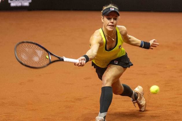 Laura Siegemund (GER). xettx,Deutschland, Stuttgart, 17.04.2024, Tennis, Porsche Tennis Grand Prix, Day 5, 2024, Runde 1, M.Kostyuk-L.Siegemund, Porsche Arena Foto: A2 Bildagentur Peter Hartenfelser