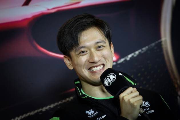 press conference, PK, Pressekonferenz ZHOU Guanyu (chi), Stake F1 Team Kick Sauber C44, portrait, during the Formula 1 Lenovo Chinese Grand Prix 2024, 5th round of the 2024 Formula One World Championship, WM, Weltmeisterschaft from April 19 to 21, 2024 on the Shanghai International Circuit, in Shanghai, China - F1 - CHINESE GRAND PRIX 2024 DPPI Panoramic 00759