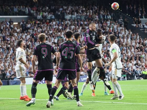 Eric Dier (Bayern Muenchen 15), Real Madrid vs. FC Bayern Muenchen, Championsleague-Halbfinale, Rueckspiel, Saison 2023-24, 8.5.2024, Real Madrid vs. FC Bayern Muenchen, Championsleague-Halbfinale, Rückspiel, Saison 2023-24, 8.5.2024, Copyright: xEibner-Pressefoto joergxNiebergax EP_JNL