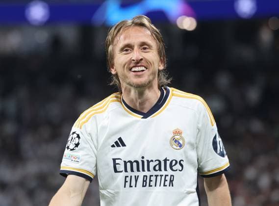 Luka Modric (Madrid 10), Real Madrid vs. FC Bayern Muenchen, Championsleague-Halbfinale, Rueckspiel, Saison 2023-24, 8.5.2024, Real Madrid vs. FC Bayern Muenchen, Championsleague-Halbfinale, Rückspiel, Saison 2023-24, 8.5.2024, Copyright: xEibner-Pressefoto joergxNiebergax EP_JNL