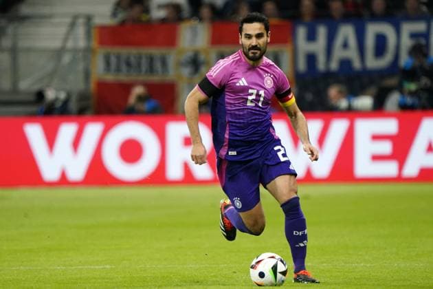 Männer Nationalmannschaft, Fussball, Freundschaftsspiel, Länderspiel, Testspiel, Deutschland-Niederlande, 26.03.2024, Ilkay Gündogan Deutsche Bank Park Frankfurt, Florian Wirtz Deutschland, Aktion, Einzelbild