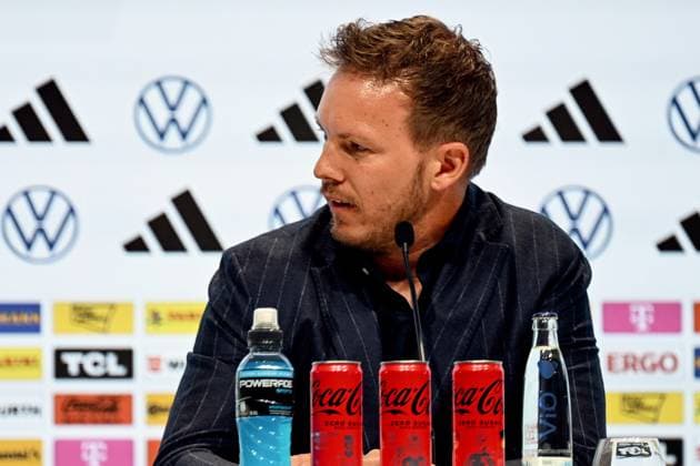 Bundestrainer Julian Nagelmann, GER, DFB Pressekonferenz , Fussball Herren, Vorstellung des vorlaeufugen EM-Kaders, UEFA EM 2024, 16.05.2024. GER, DFB Pressekonferenz , Fussball Herren, Vorstellung des vorlaeufugen EM-Kaders, UEFA EM 2024, 16.05.2024. Berlin Copyright: xEibner-Pressefotox xClaudiusxRauchx EP_CRH
