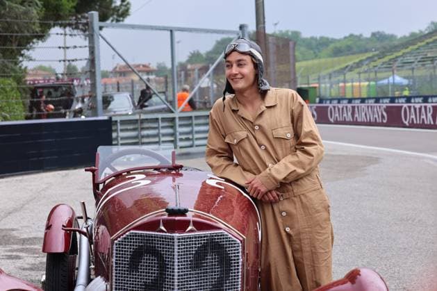 63George Russell (Mercedes AMG Petronas Formula One Team, 63) ,ITA, Formel 1 Weltmeisterschaft, Grand Prix Emilia-Romagna Imola, Autodromo Enzo e Dino Ferrari, Media Day, 16.05.2024 ITA, Formel 1 Weltmeisterschaft, Grand Prix Emilia-Romagna Imola, Autodromo Enzo e Dino Ferrari, Media Day, 16.05.2024 Imola Copyright: xEibner-Pressefoto AnnikaxGrafx EP_AGF