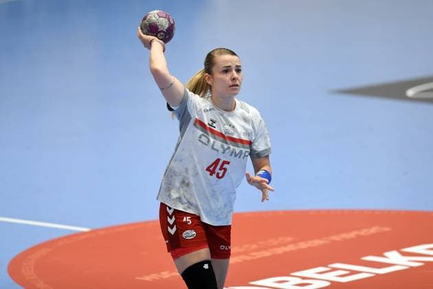 Noemi Hafra (SG BBM Bietigheim 45), GER, HSG Bad Wildungen Vipers - SG BBM Bietigheim , Handball, 1. Bundesliga Frauen, 25. Spieltag, Saison 2023-2024, 18.05.2024. GER, HSG Bad Wildungen Vipers - SG BBM Bietigheim , Handball,1. Bundesliga Frauen, 25. Spieltag, Saison 2023-2024, 18.05.2024. Bad Wildungen Copyright: xRolandxSippelx-xEibner-Pressefotox EP_RSL