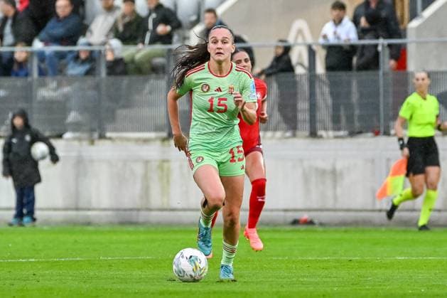 Diana Nemeth (Ungarn, 15) SUI, Schweiz - Ungarn, UEFA Womens Qualifier Euro 2025, Liga B, Gruppe 1, 3. Spieltag, 31.05.2024 SUI, Schweiz - Ungarn, UEFA Womens Qualifier Euro 2025, Liga B, Gruppe 1, 3. Spieltag, 31.05.2024 Biel Copyright: xEibner-Pressefoto ThomasxHessx EP_THS