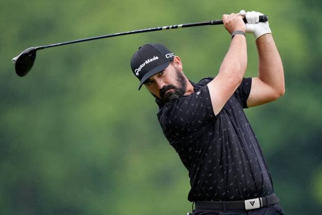 June 2, 2024, Hamilton, On, CANADA: Chad Ramey, of Fulton, MS, tees off on the fourth hole during the final round of the Canadian Open in Hamilton, Ont., Sunday, June 2, 2024. Canada News - June 2, 2024 - ZUMAc35_ 20240602_zaf_c35_006 Copyright: xNathanxDenettex