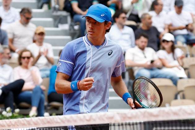 June 3, 2024, Paris, Paris, France: June 3, 2024, Paris, Paris, France: Novak Djokovic (SRB) in action during the tennis Grand Slam of Roland Garros 2024, day 9, match between Alex De Minaur (AUS) and Daniil Medvedev (â€) at Roland Garros Stadium - on jjune 3 2024.Paris - France Paris France - ZUMAb253 20240603_zsp_b253_046 Copyright: xLoicxBaratouxx
