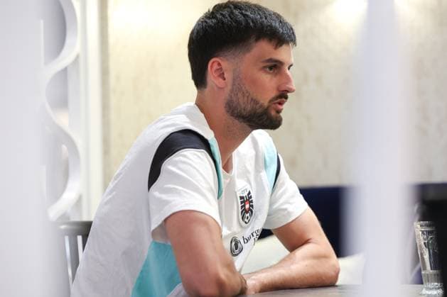 SOCCER - UEFA EURO, EM, Europameisterschaft,Fussball 2024 VIENNA,AUSTRIA,06.JUN.24 - SOCCER - UEFA European Championship, EM, Europameisterschaft preview, OEFB training camp, press conference, PK, Pressekonferenz Image shows Florian Grillitsch (AUT). GEPAxpictures xArminxRauthner